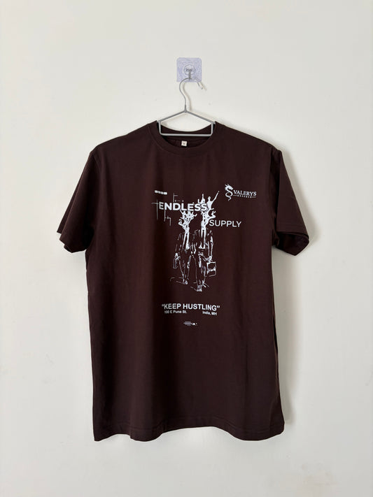 Coffee Brown Classic Crew T-Shirt