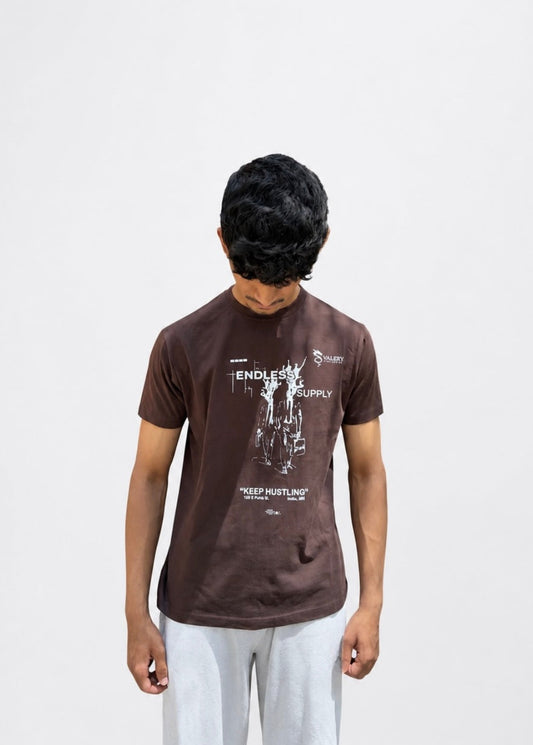 Coffee Brown Classic Crew T-Shirt